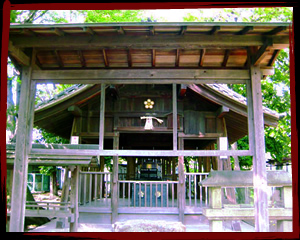 前田慶次が青春時代を過ごした前田家の居城、「荒子城址（富士権現天満社）」