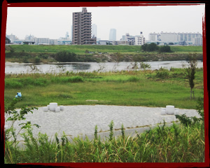 幼少時代の遊び場は「庄内川（枇杷島）河原」